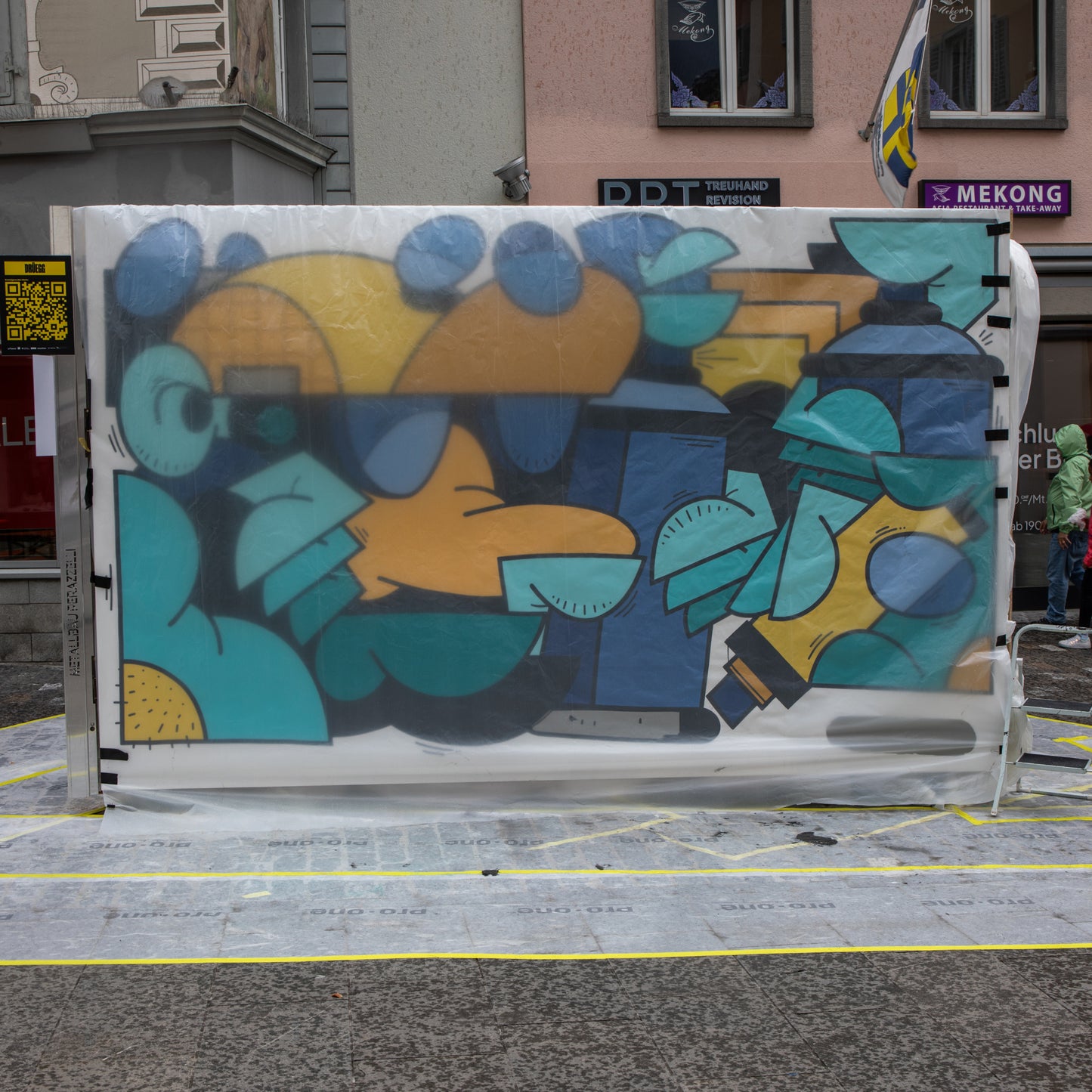 Original Holzleinwand 2 × 1.5 m von DRÜEGG